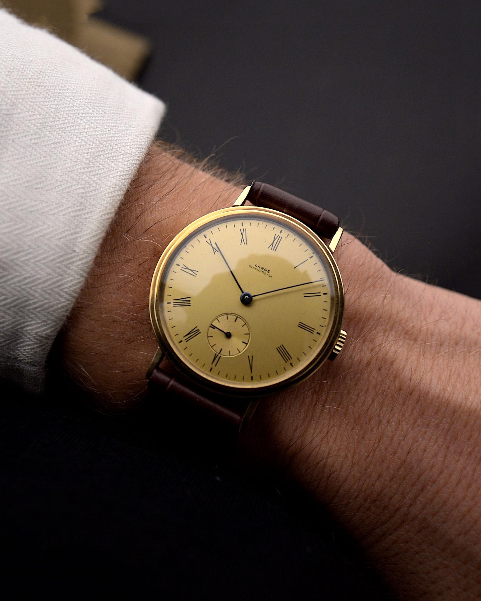 Lange Söhne Glashütte Sub Second 1942 GOLDAMMER - Main Image