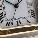 Cartier Santos Carrée 2961 Bicolore anni '80