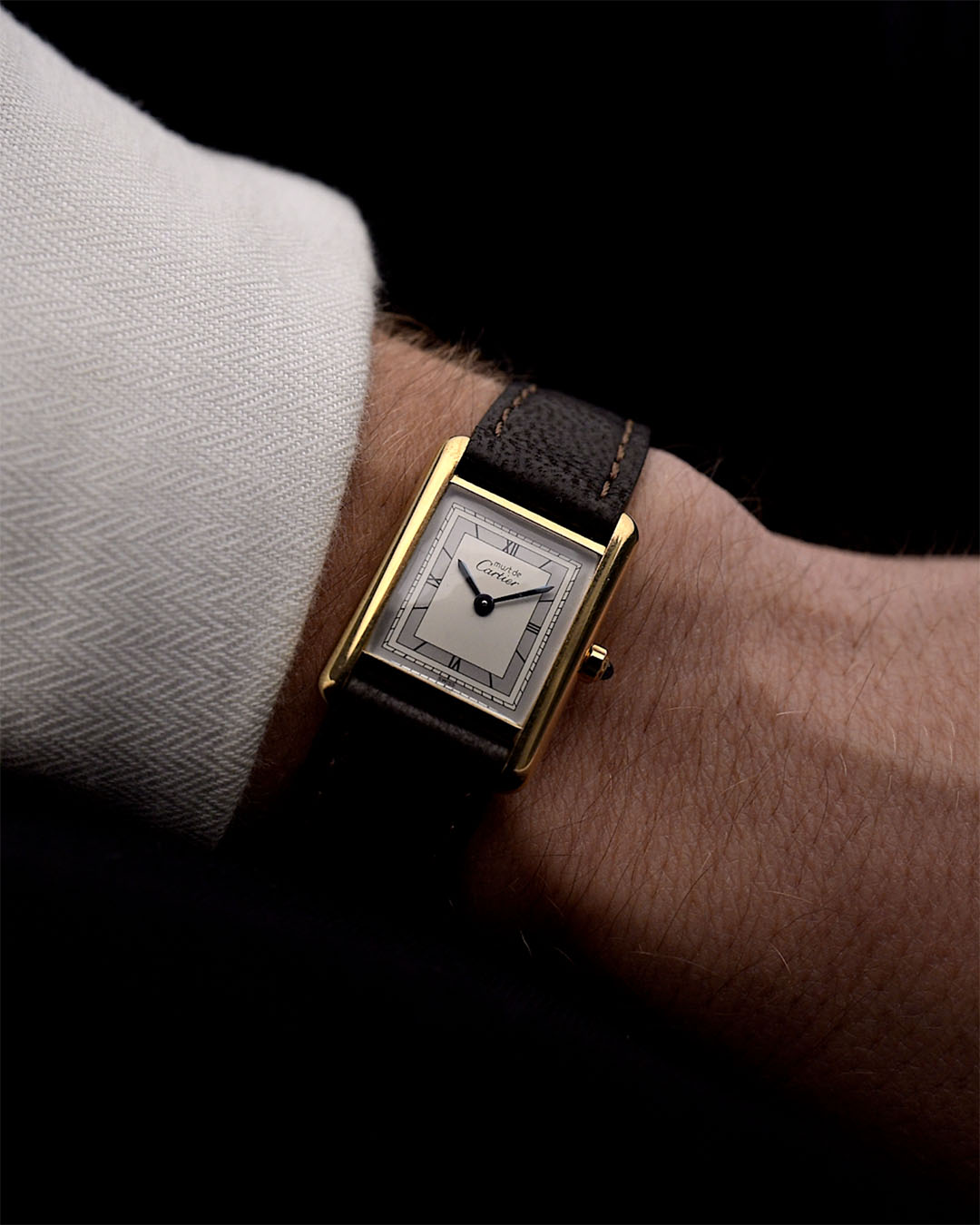 Tank Vermeil Orologio Tank Must De Cartier Cartier Tank Orologio