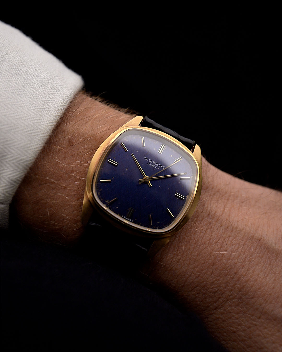 Patek Philippe 3585 Jumbo Blue usato degli anni '80