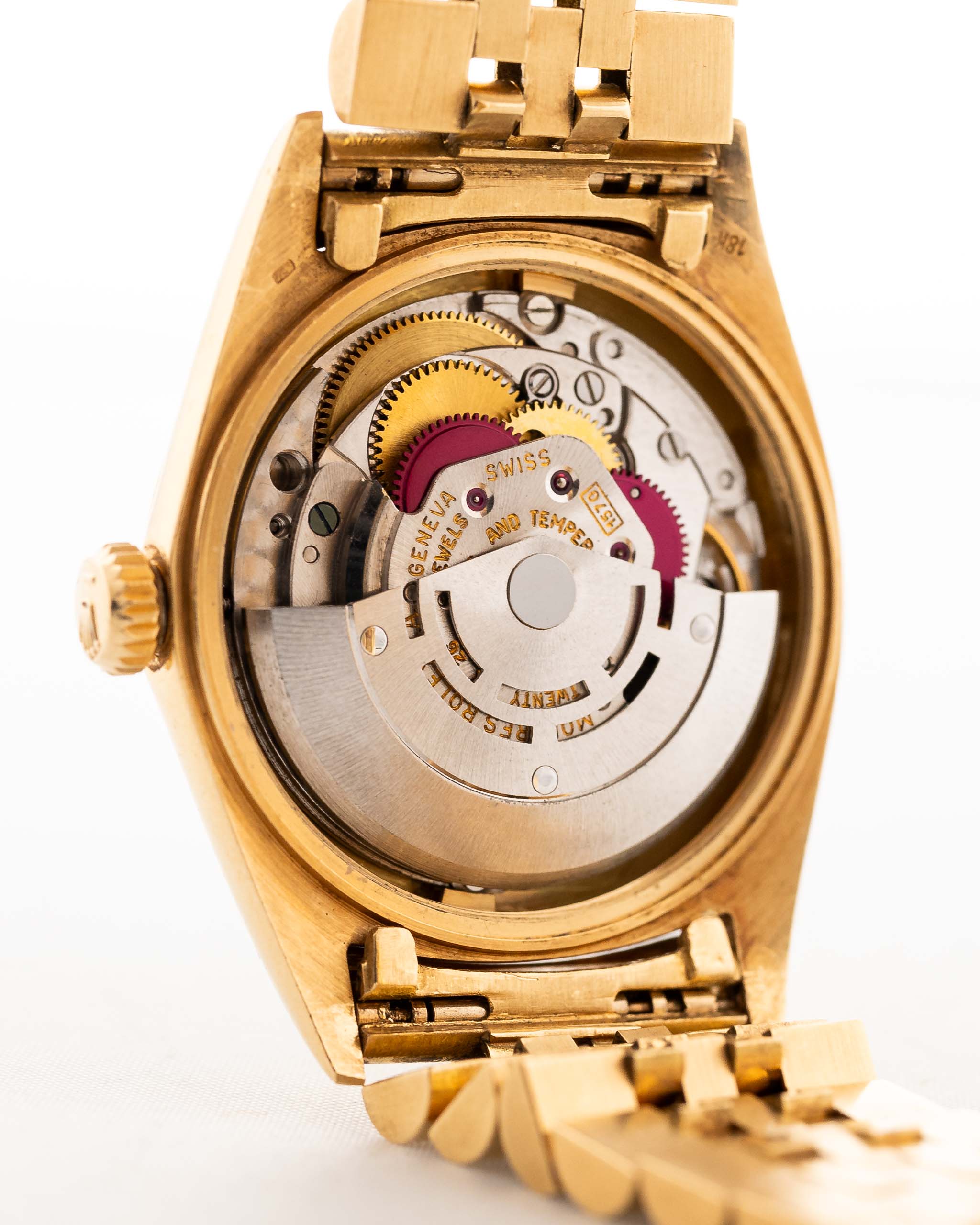 Rolex Datejust 1601 Onyx 1969 Oro giallo 18 carati Rolex automatico Calibro 1570