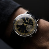 Cronografo Heuer Tuxedo 1940s