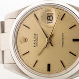 Rolex Oysterdate Precision Gold Date 1966