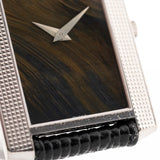 Piaget 9214 Rectangular Hawk Eye 18K 1970s