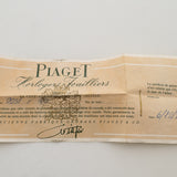 伯爵 18K 瑪瑙全套 1984