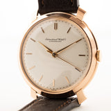 IWC زعنفة القرش الوردية عيار 18 قيراط 1962