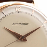 ساعة Jaeger LeCoultre Dress 18k Rose من الخمسينيات