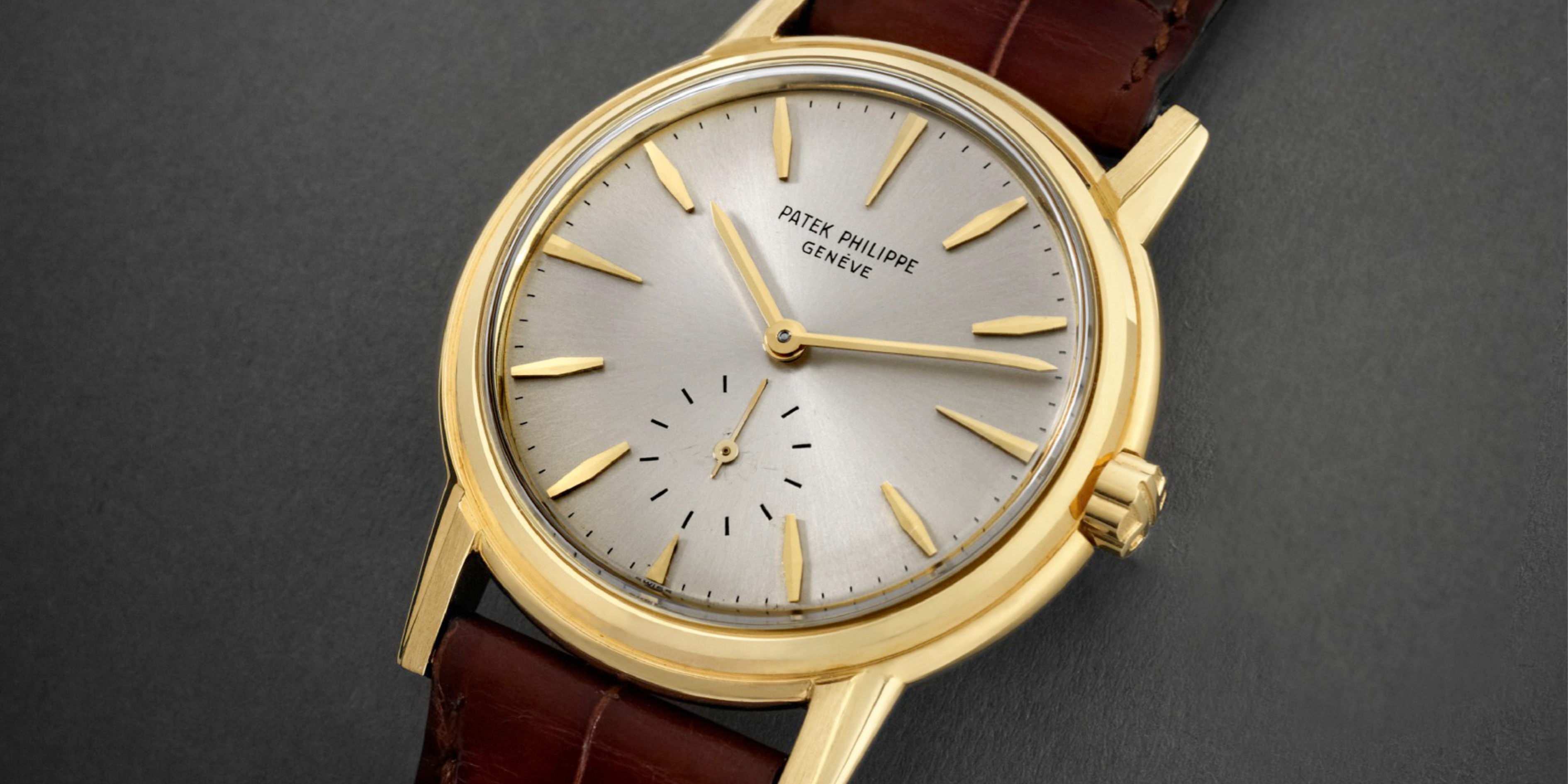 vintage Patek Philippe ref. 3444 with Automatic Caliber 27-460 - Courtesy Antiquorum