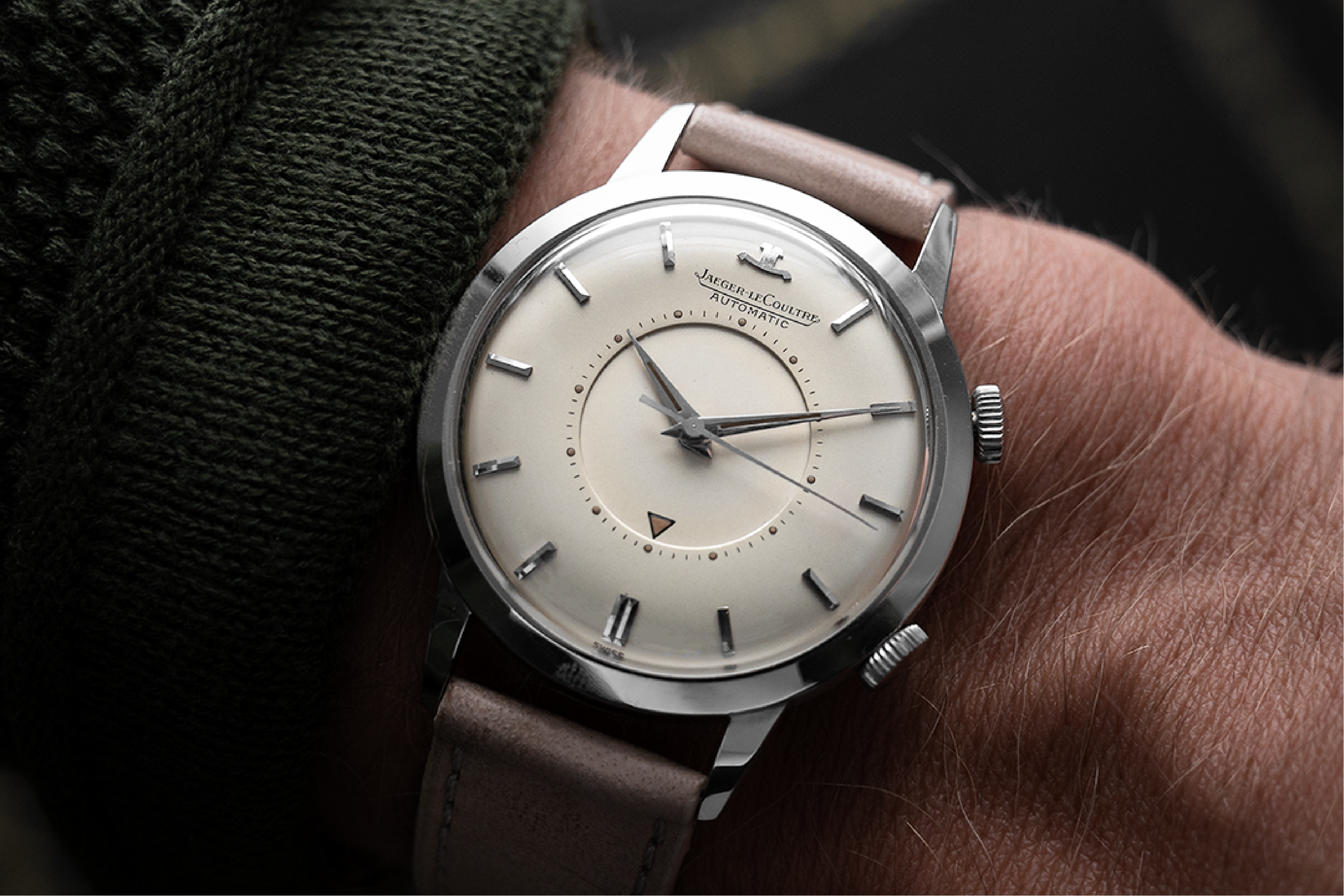 1950s vintage Jaeger-LeCoultre Memovox