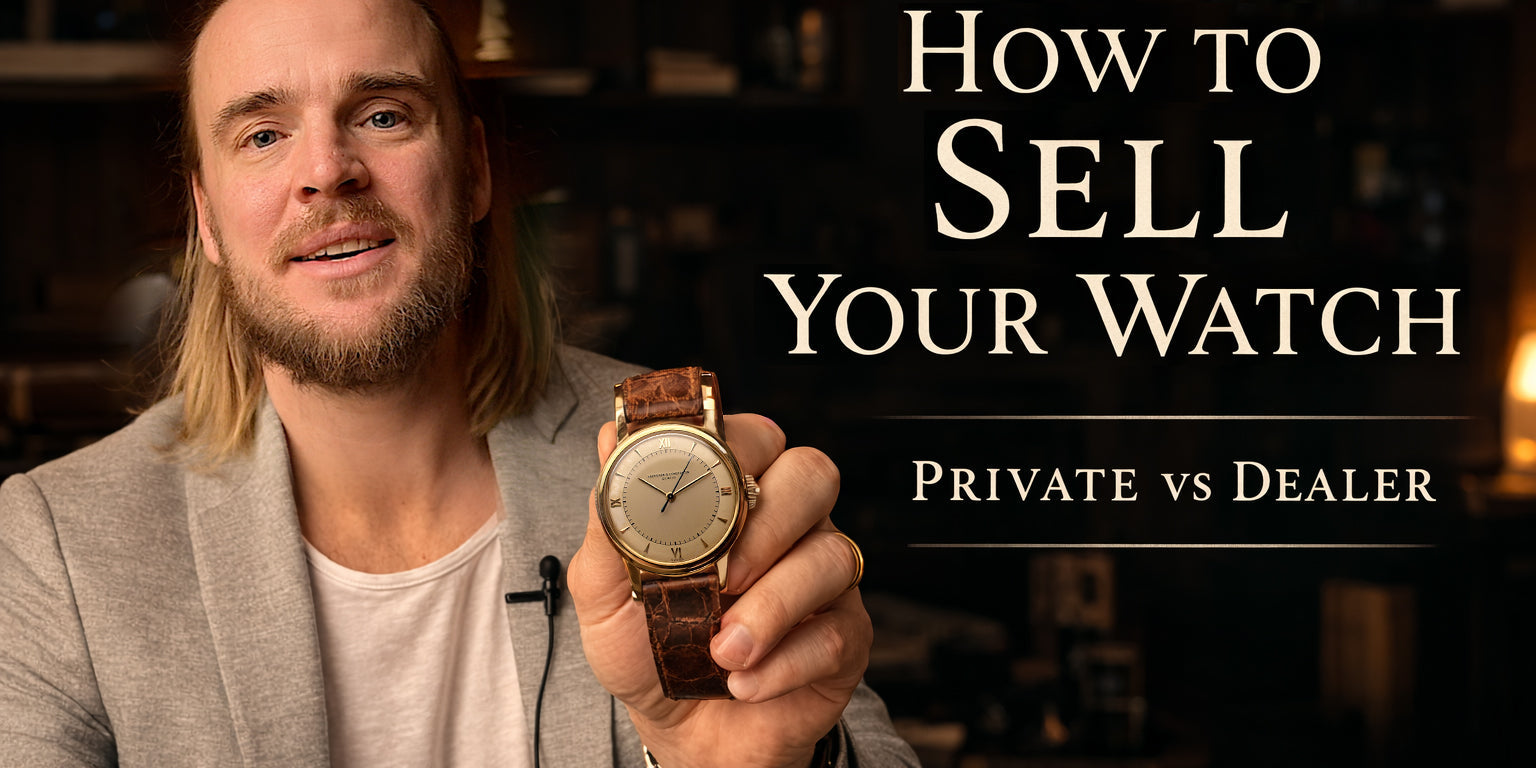 Sollten Sie Ihre Uhr privat verkaufen oder an einen Händler?
