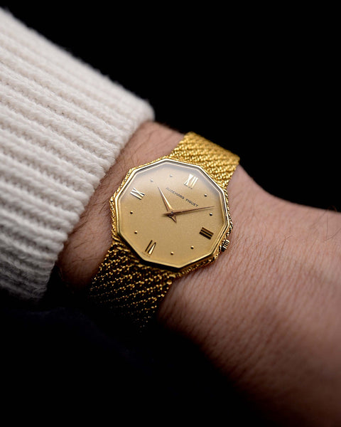 【美品】Audemars Piguet 八角形掛時計 Audemars Piguet Octagon 18k 1980s – GOLDAMMER