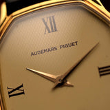 Audemars Piguet 18k Octagon Waffle Roman 1980s
