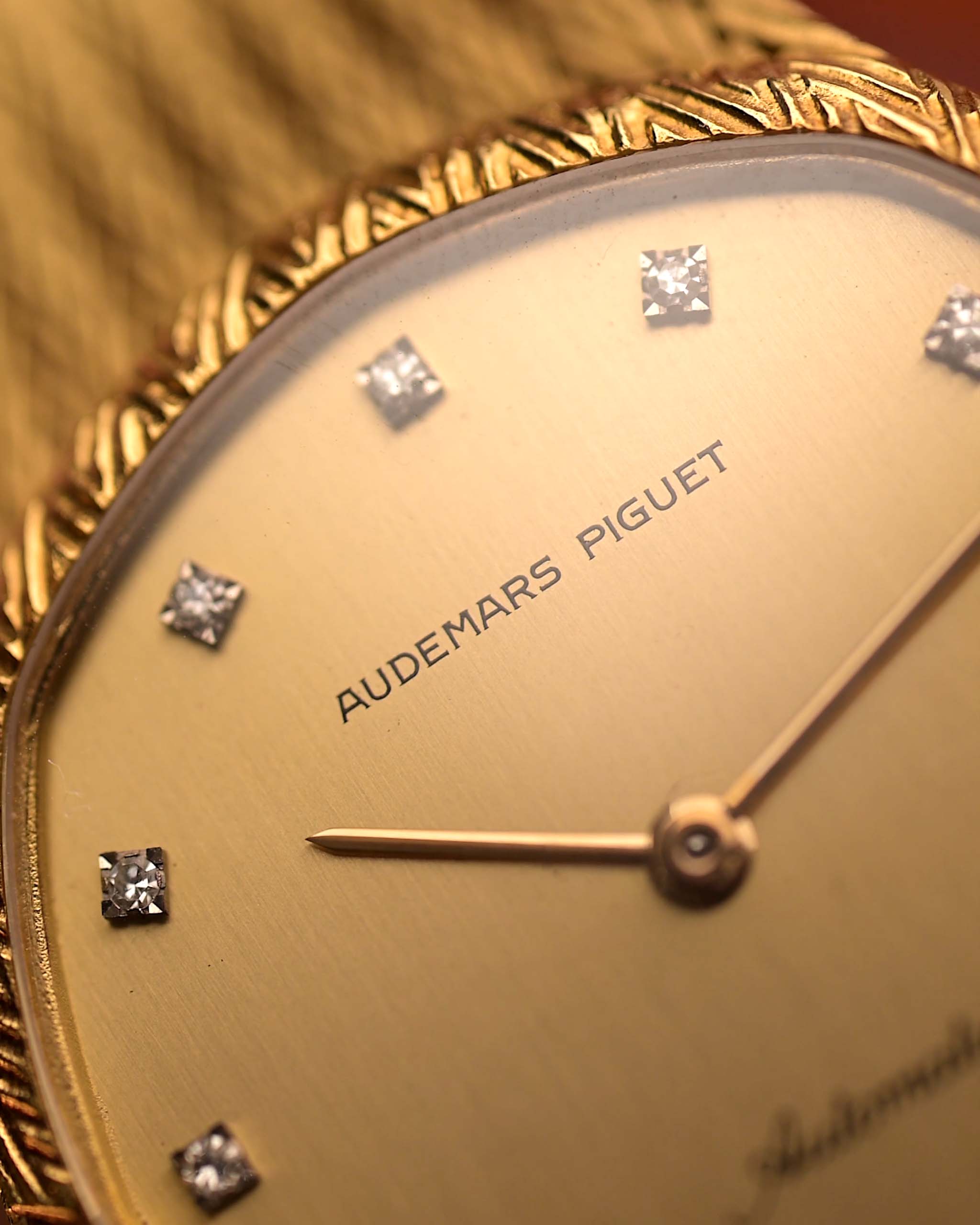 Audemars Piguet Automatic 18k Diamond 1980s – GOLDAMMER