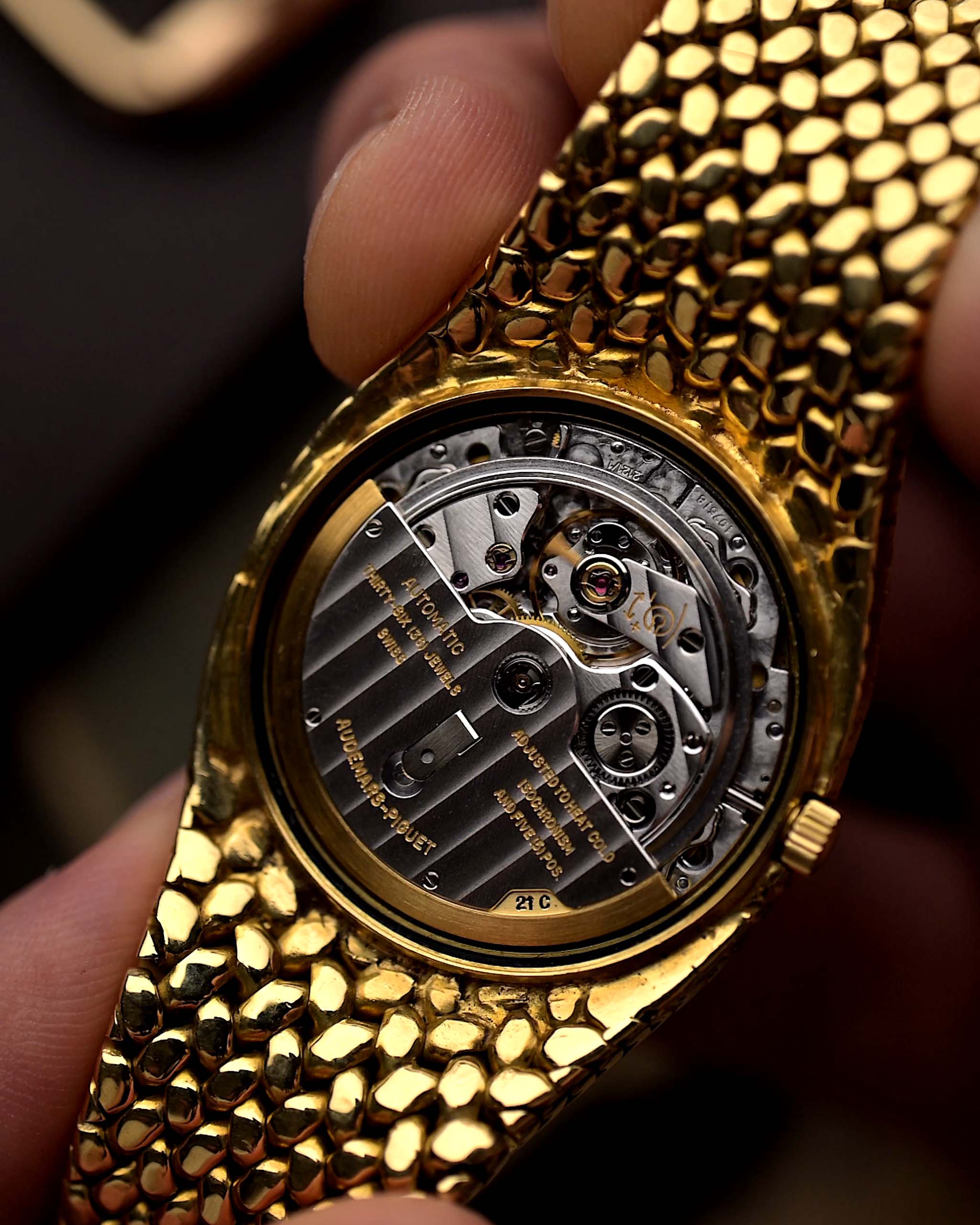 Audemars Piguet Cobra Jumbo from the 1970s with Ref. 5403 Movement.