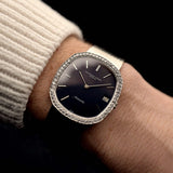 Audemars Piguet Ellipse 18k Diamond Black 1970s