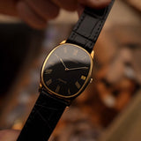 Audemars Piguet Ellipse Black Roman 1977