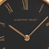 Audemars Piguet Ellipse Black Roman 1977