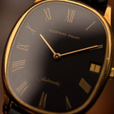 Audemars Piguet Ellipse Black Roman 1977