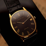 Audemars Piguet Ellipse Black Roman 1977