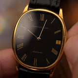 Audemars Piguet Ellipse Black Roman 1977