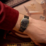 Audemars Piguet Ellipse Black Roman 1977