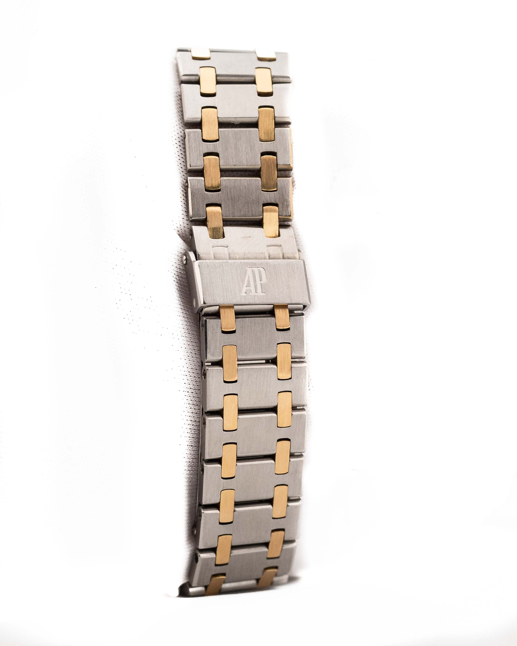 Vintage Audemars Piguet Royal Oak 56023SA 1980s  stainless steel/18k yellow gold "Royal Oak" bracelet with clasp
