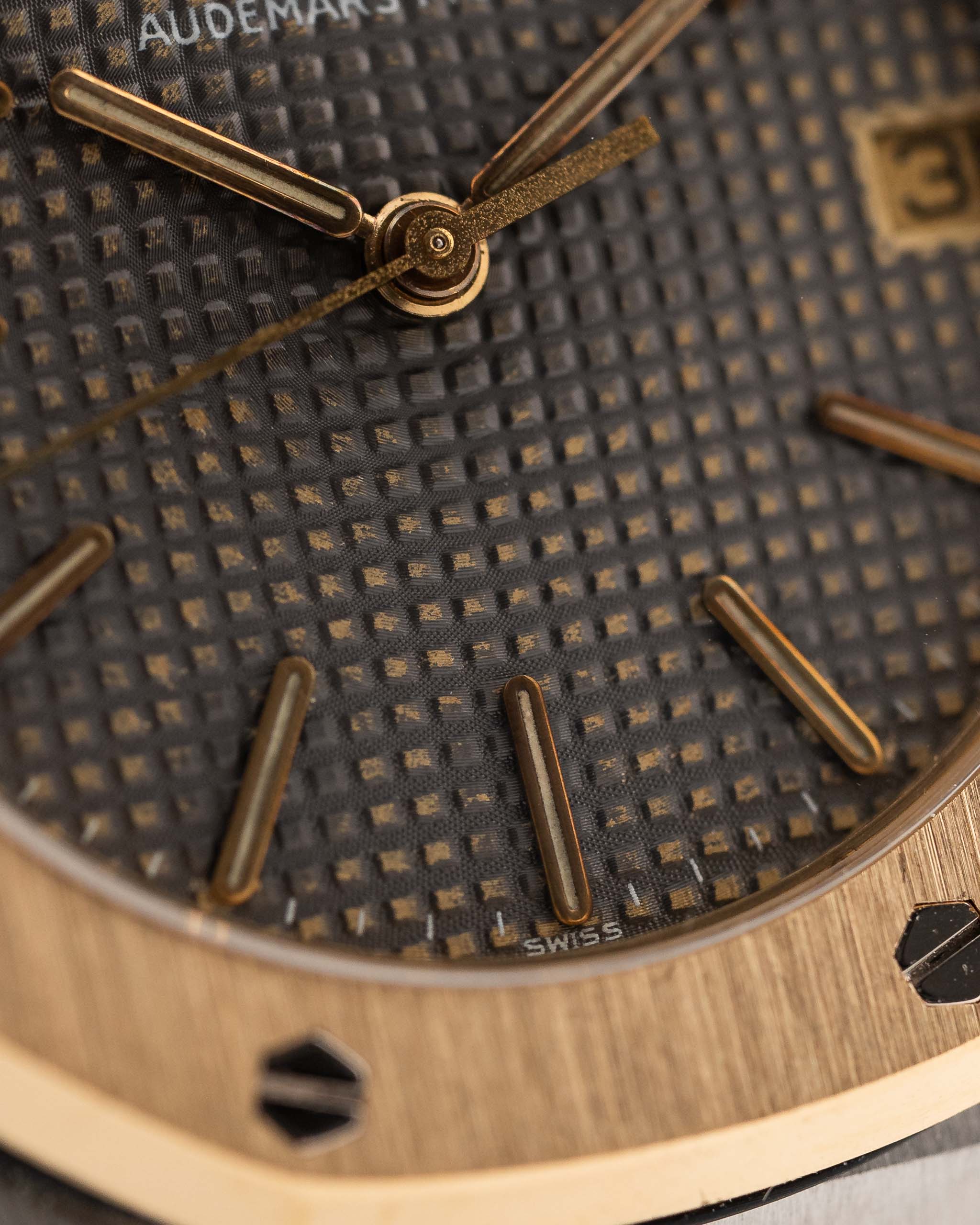 Audemars Piguet Royal Oak 56023SA 1980s  Tapisserie dial Hour Marker