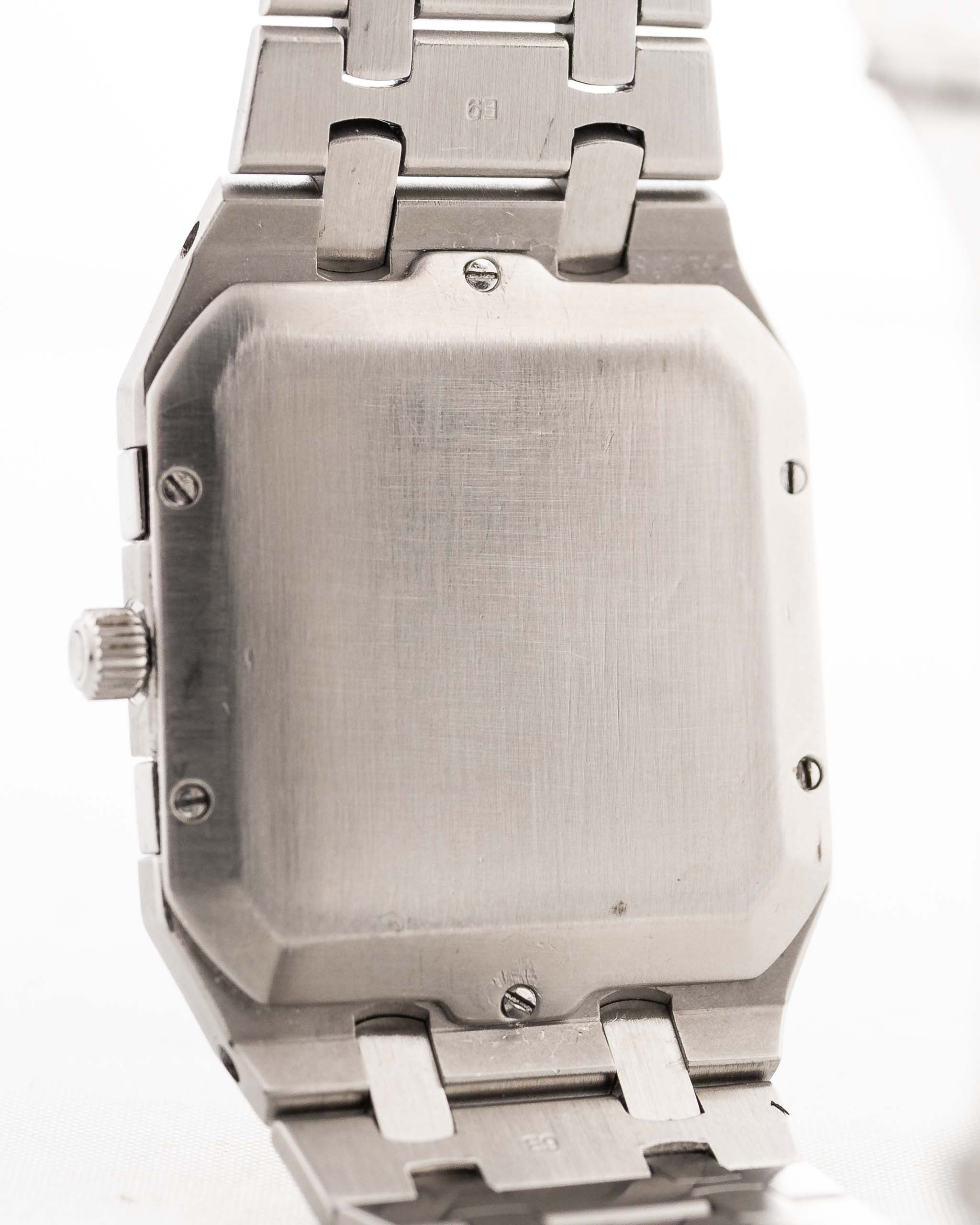 Audemars Piguet Royal Oak used 6005ST 1980s original stainless steel case back