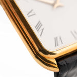 Vintage Audemars Piguet Watch Tank 18k yellow gold Stepped Roman case and dial