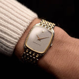 Audemars Piguet Two Tone Rectangular 1980s