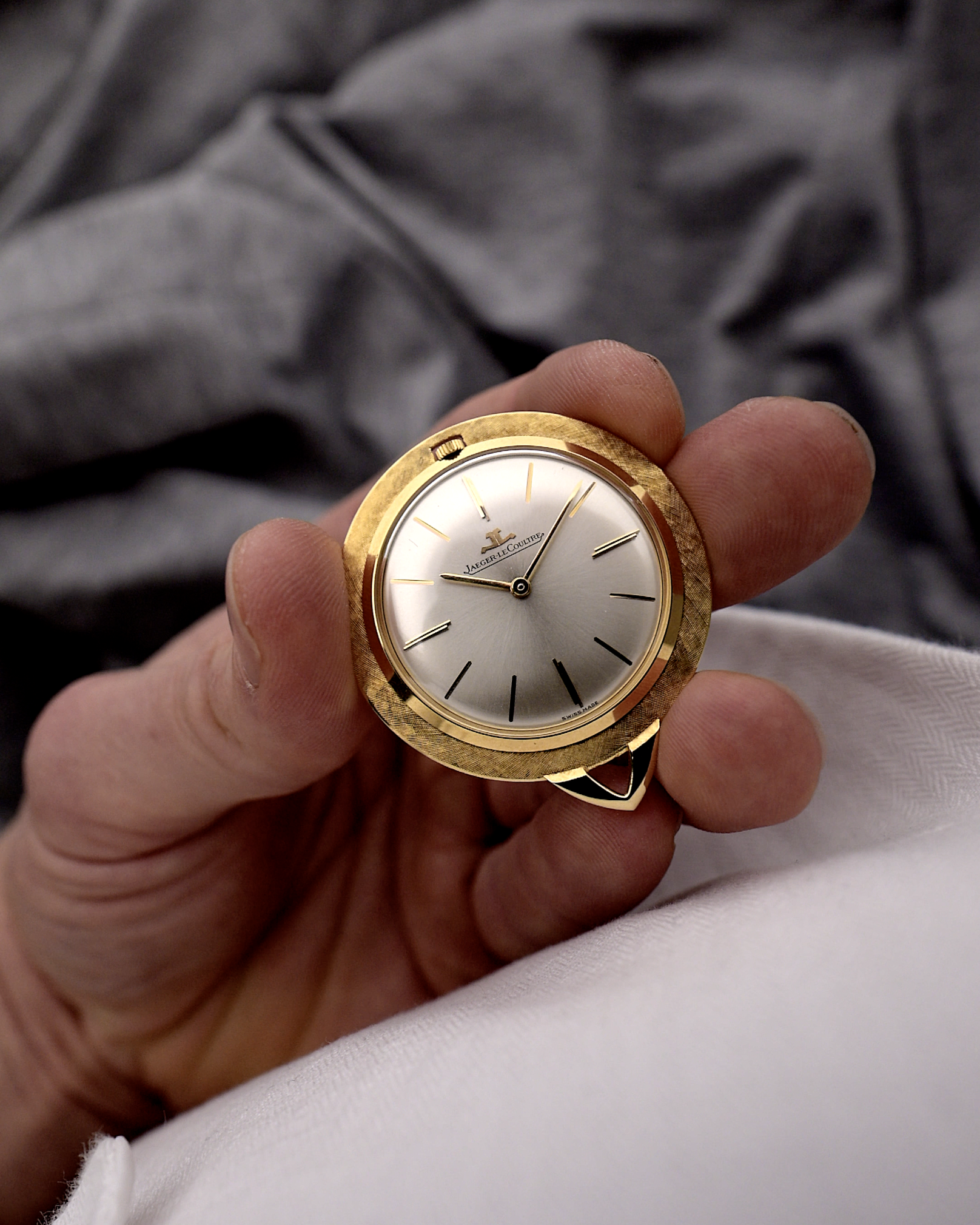 Jaeger LeCoultre Pendant Pocket 18k 1960s