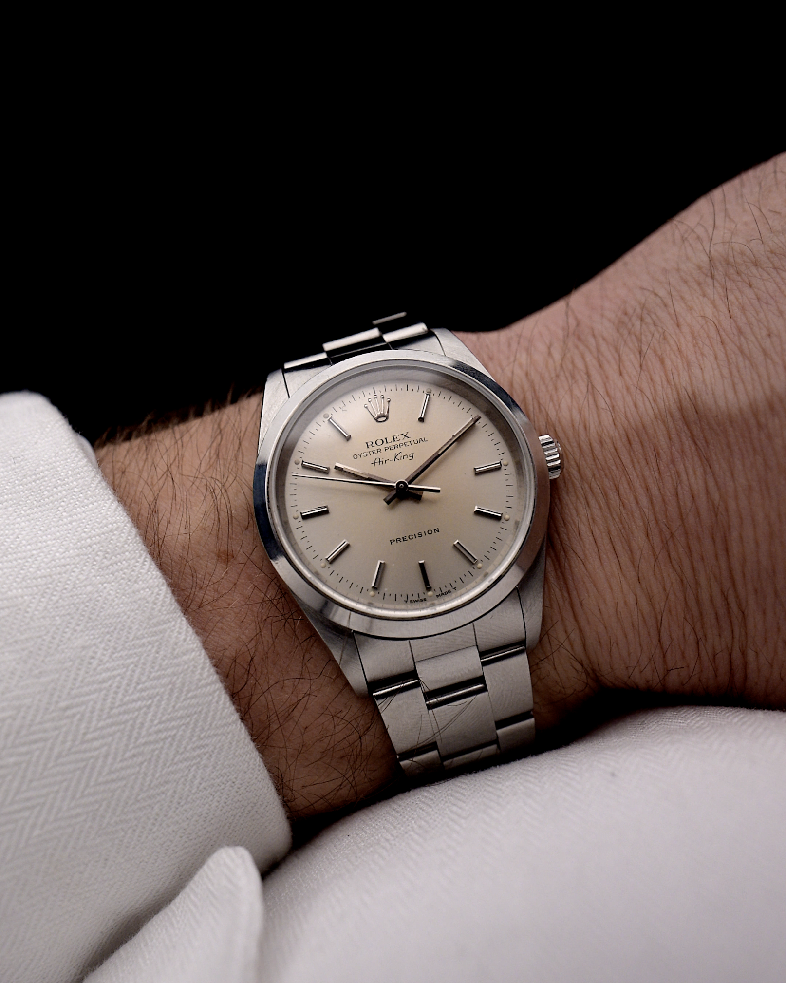 Rolex Air King Champagne 1991