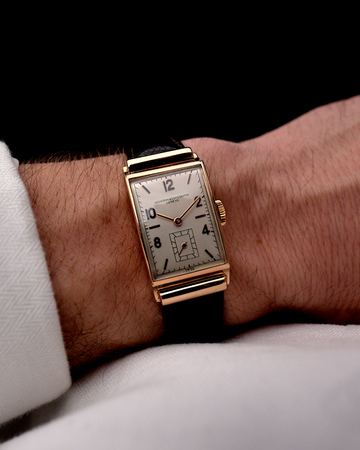 Vacheron Constantin Rectangular Art Deco 18k 1930s – GOLDAMMER