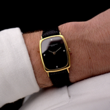 Vacheron Constantin 18k Onyx Diamond 1970s