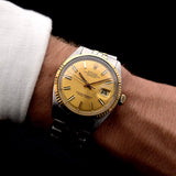 Rolex Datejust Two Tone Pie Pan 1978