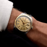 Rolex Datejust Two Tone Pie Pan 1974