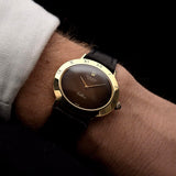 Rolex Cellini Ellipse 18k Chocolate 1970