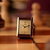 Cartier Must De Tank 81006 Vermeil Roman 1990s