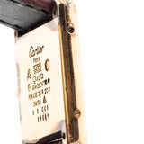 Cartier Must De Tank 81006 Vermeil Roman 1990s