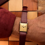 Cartier Must De Tank 81006 Vermeil Roman 1990s
