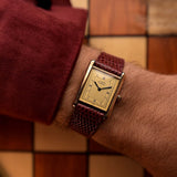 Cartier Must De Tank 81006 Vermeil Roman 1990s