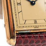 Cartier Must De Tank 81006 Vermeil Roman 1990s