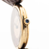 Cartier Must de Vermeil Ronde Burgundy 1990s