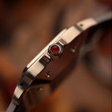 Cartier Santos 2960 bordeaux, anni '80