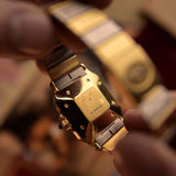 Cartier Santos 2960 Carrée Deux Or, zweifarbig, 1980er Jahre