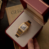 Cartier Santos 2960 Carrée Deux Or, zweifarbig, 1980er Jahre