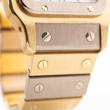 Cartier Santos 2960 Carrée Deux Or, zweifarbig, 1980er Jahre