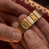 Cartier Santos 2960 Carrée Deux Or, zweifarbig, 1980er Jahre