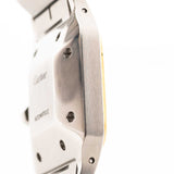 卡地亞桑托斯 2961 雙色方型錶款 1980年代