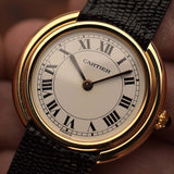 卡地亞 Vendome 17003 巴黎 18K 金 1970年代